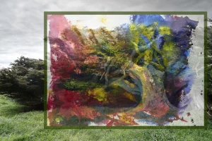 2 Renate Gumprich D Acrylcollage Renate Gumprich Donau Ergebnis