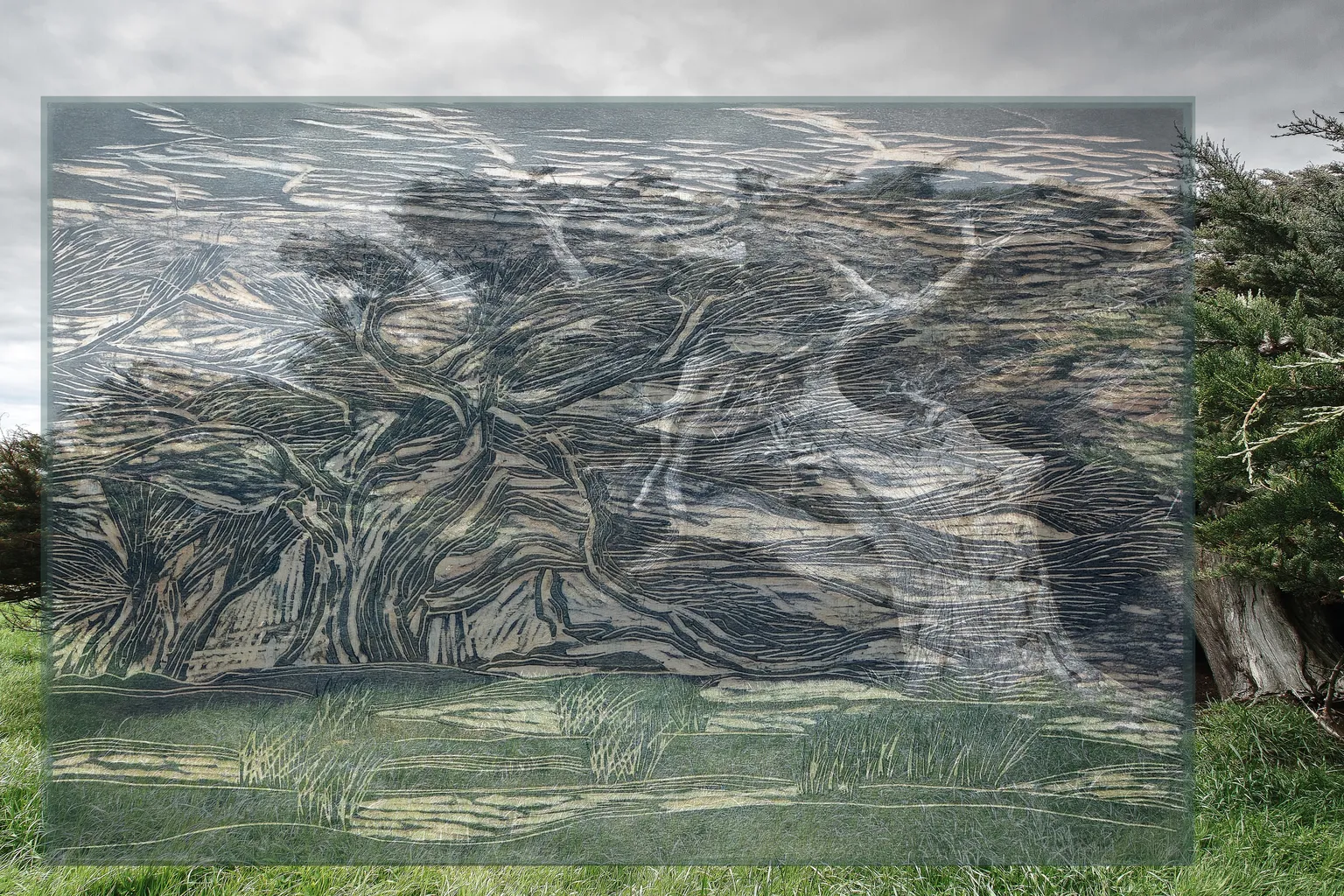 3 Renate Gumprich D Druckstock Renate Gumprich Donau Ergebnis