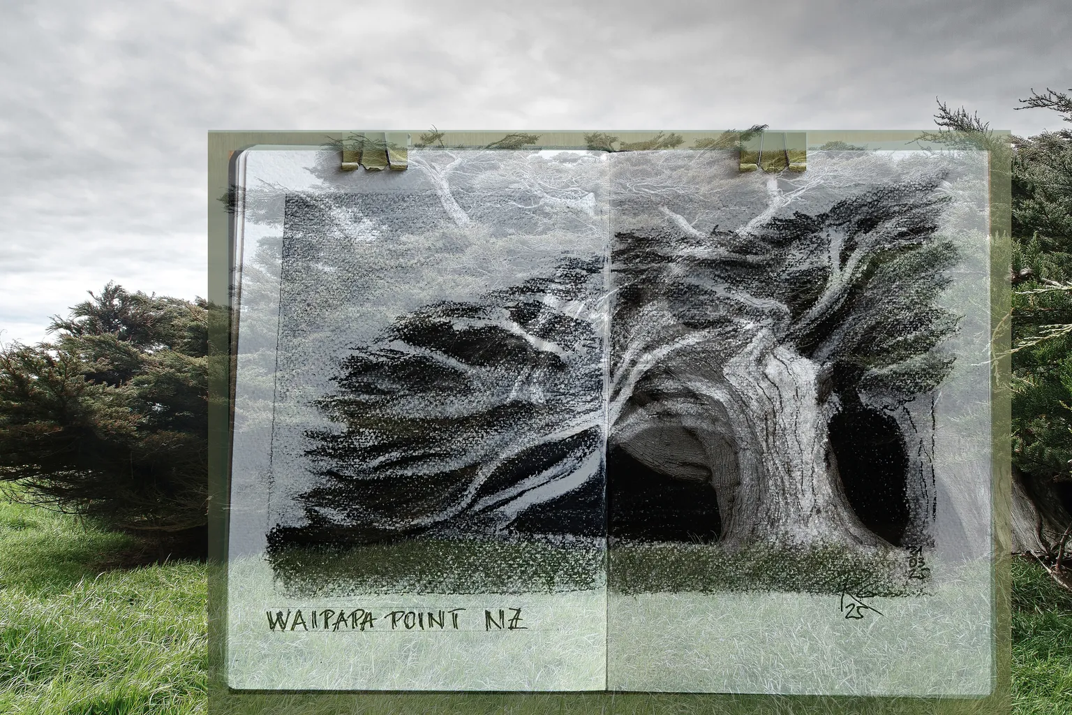 7 Renate Gumprich D Graphitzeichnung Renate Gumprich Donau Ergebnis